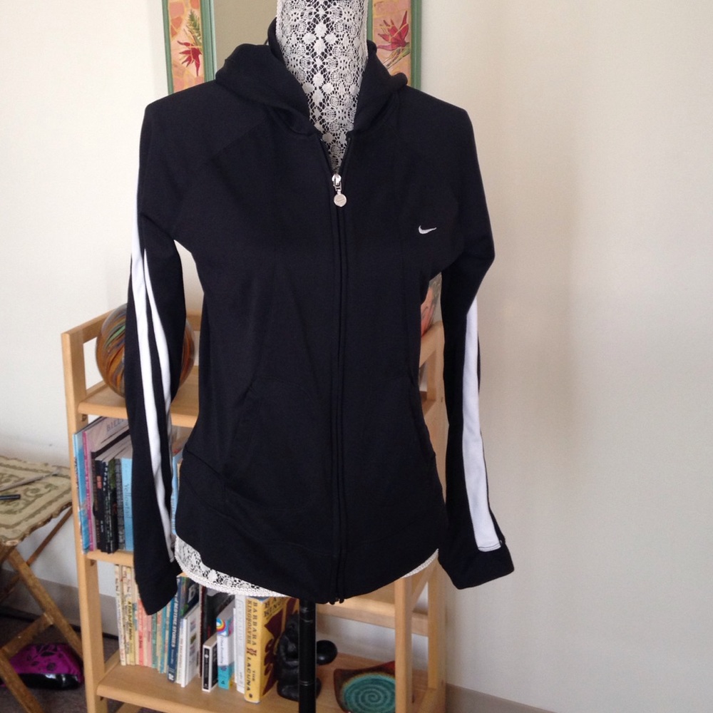 Nike hooded zip up